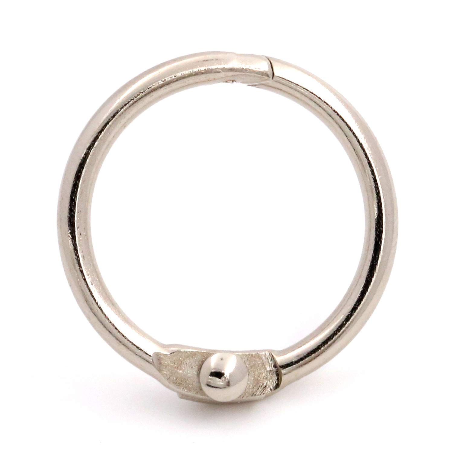 0.65" Inside Diameter Book Rings Pack of 20
