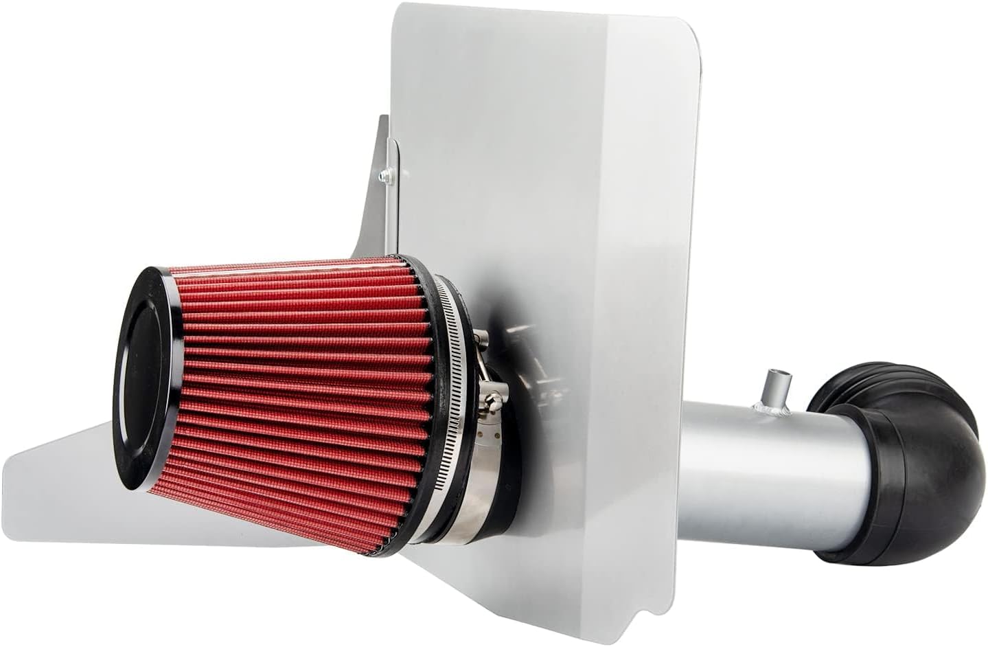 Cold Air Intake Kit with Filter Heat Shield for Camaro 2012 2013 2014 2015 LT LS (Red)