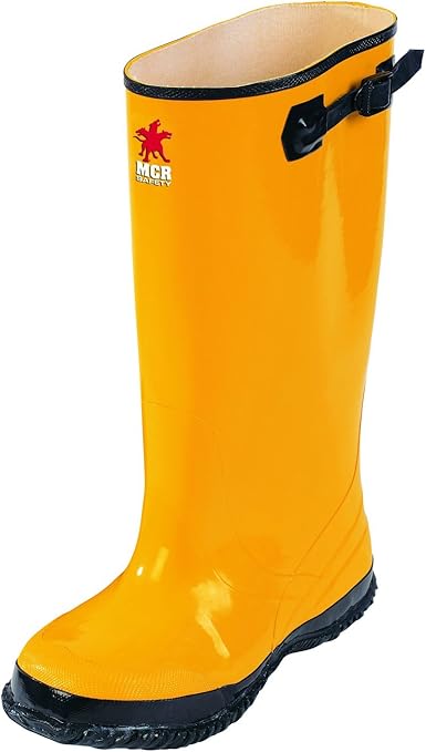 yellow slush boots