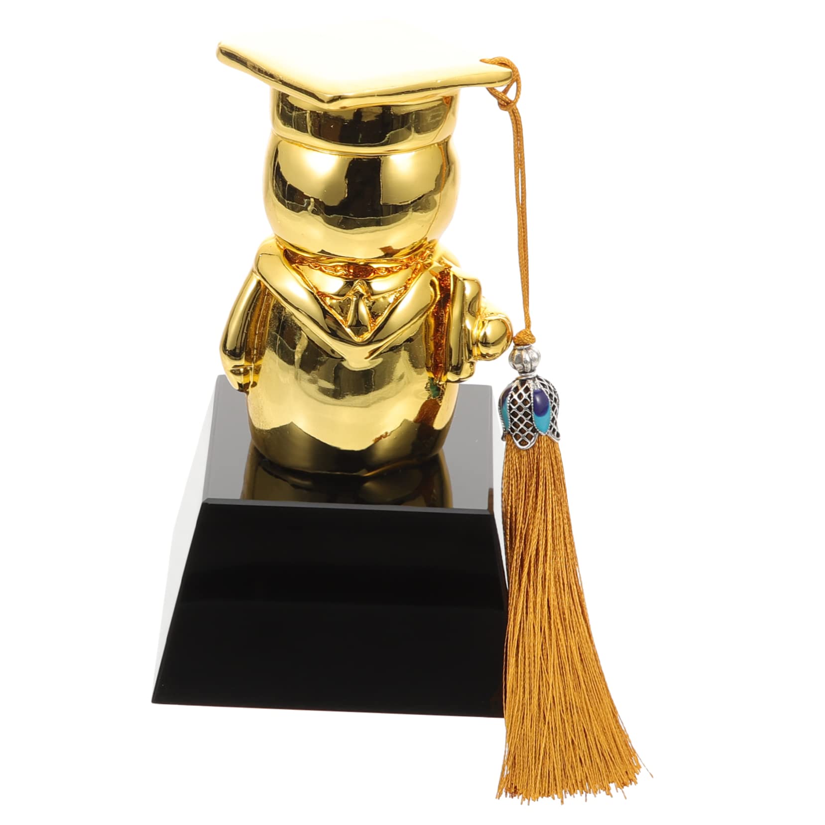 TOYANDONA di Laurea Figurina di Laurea Giocattolo di Laurea premi per premi di trofei Decorazioni di premi di Gara Crystal Trophy Cristallo Golden