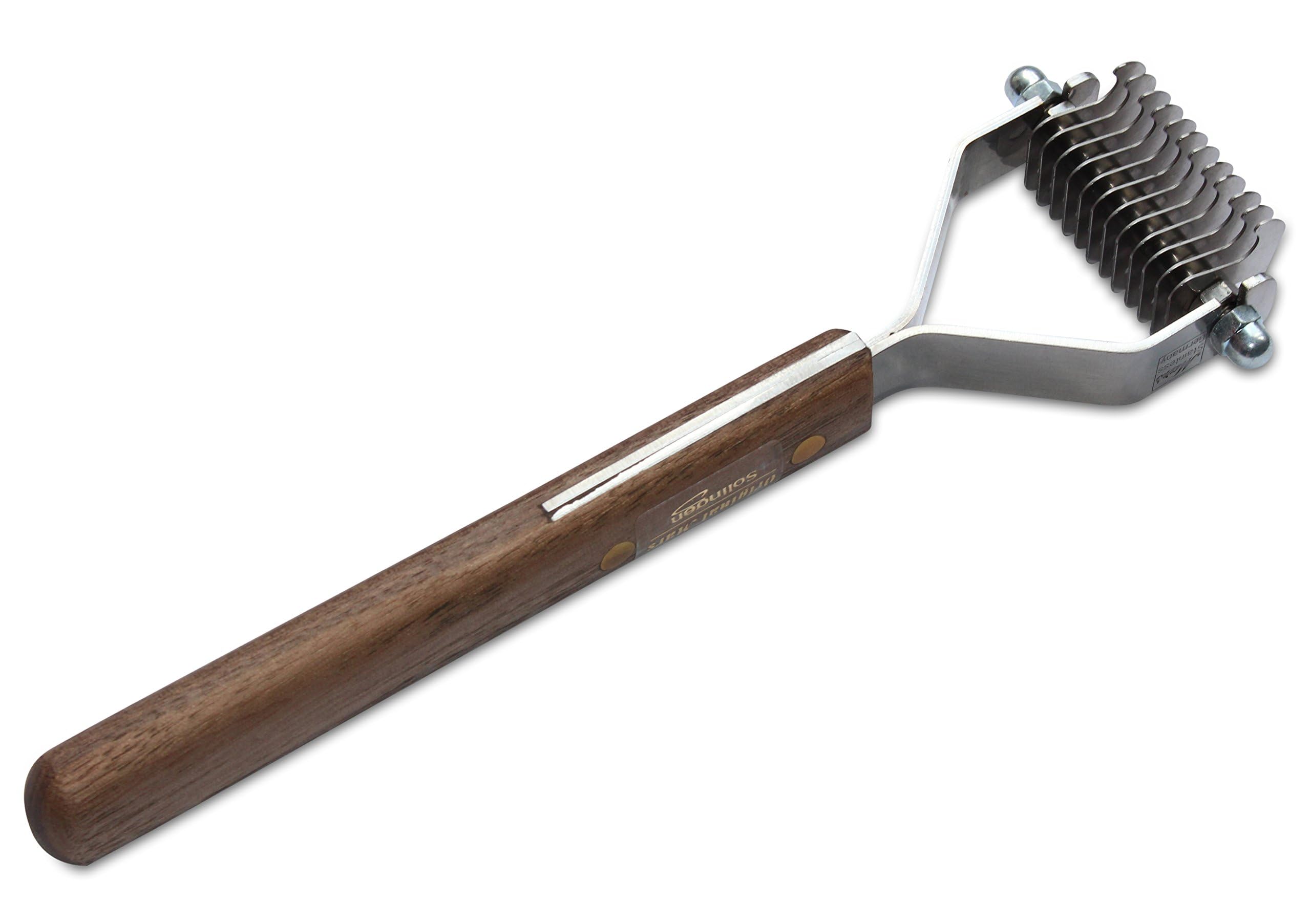 Mars Coat King stumpf, Edelstahl Klingen mit Holzgriff
