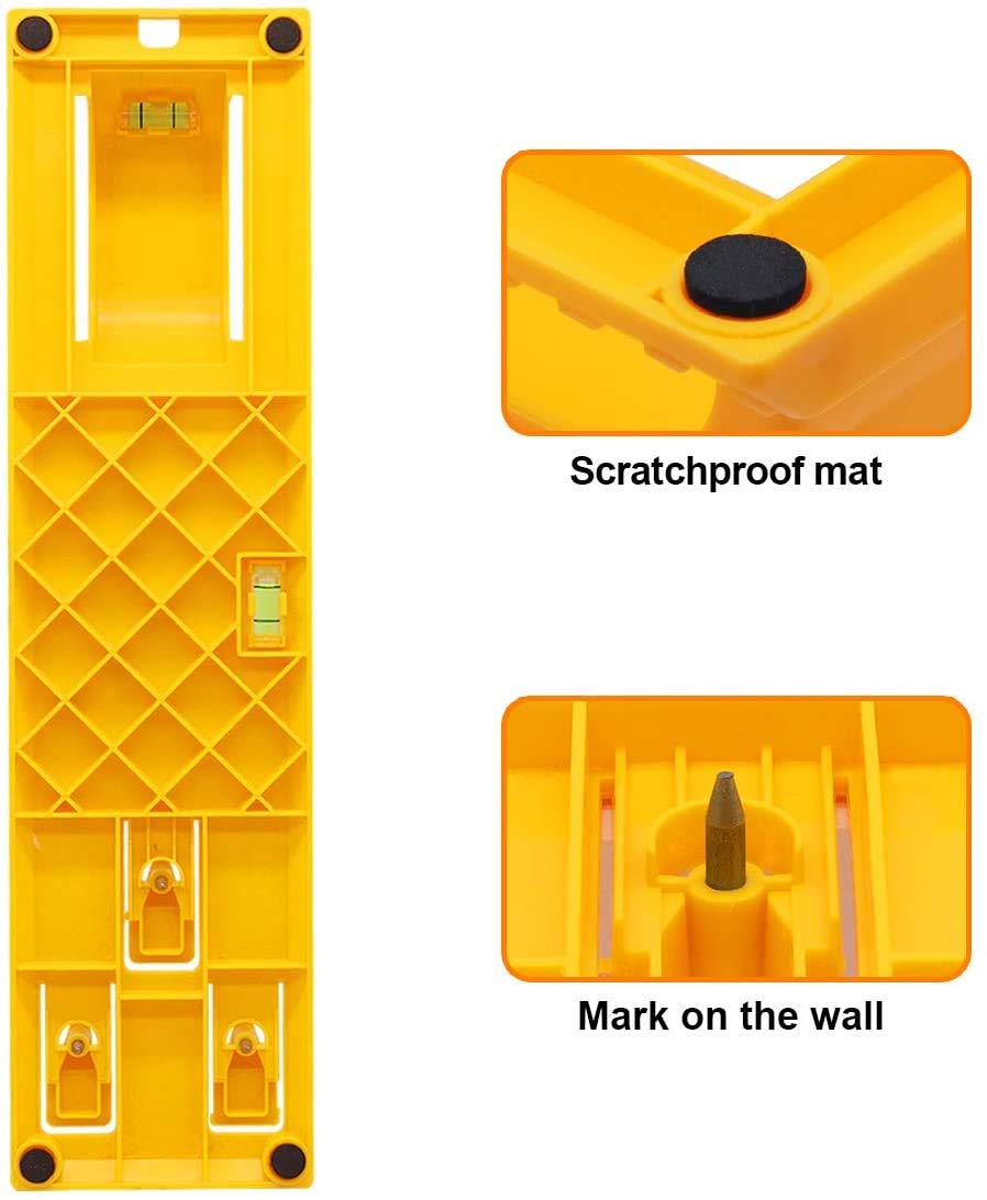 AMERTEER Picture Hanging Tool, Portable Picture Frame Hanger Tool with