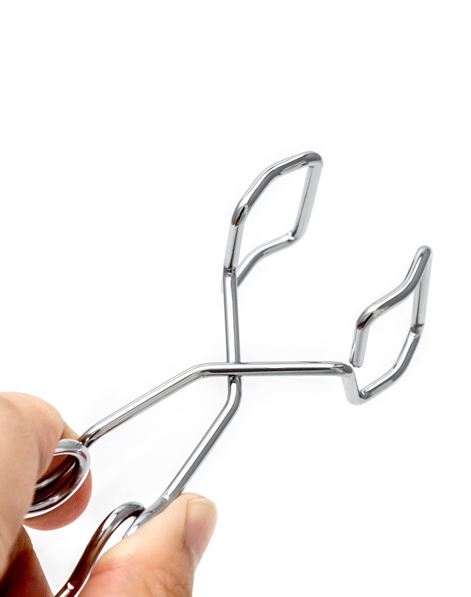 QWORK Lab Test Tube Clamp, 10 Pcs Chrome-Plated Spring Test Tube Clip with Finger Grip, 14.5cm(5-11/16in) Experiment Testing Holder Tool — Amazon image 4