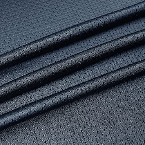 Blank Football Jersey,90S Hip Hop Sports Mesh Practice Plain Football Shirt(Navy, X-Small) #TOP4