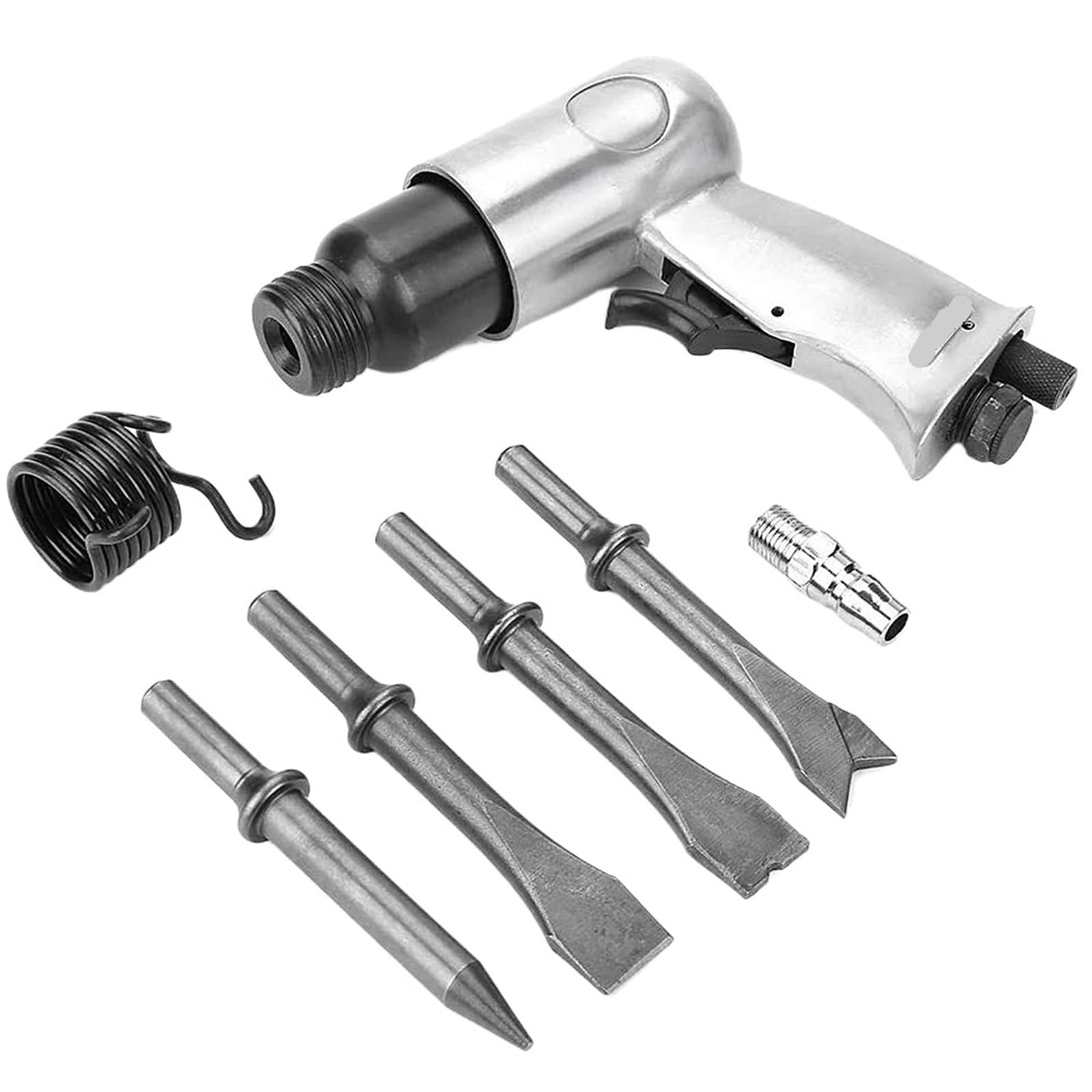 Druckluftwerkzeuge, 150mm Lufthammer Handheld Schaufeln Kleine Rostlöser Schaufel Pneumatische Werkzeuge Mit 4 Meißel