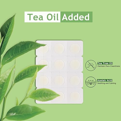 Miniatura 2 de Parches ultra granos, parches invisibles hidrocoloides absorbentes de manchas con aceite de árbol de té y ácido azelaico, calcomanías de puntos para