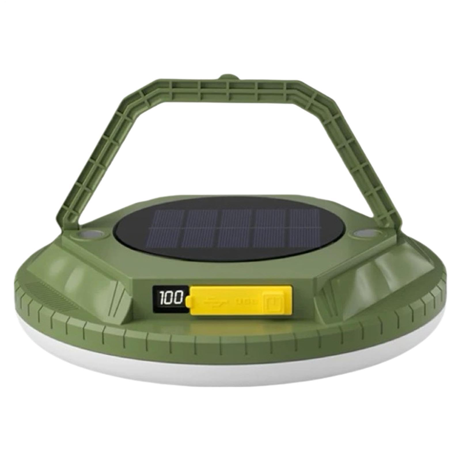 Lanterna per Campeggio di Sopravvivenza a Energia Solare da 1600 Lumen | Da Campeggio Impermeabili Per Esterno Giardino Cortile Patio Balcone Escursionismo Trekking