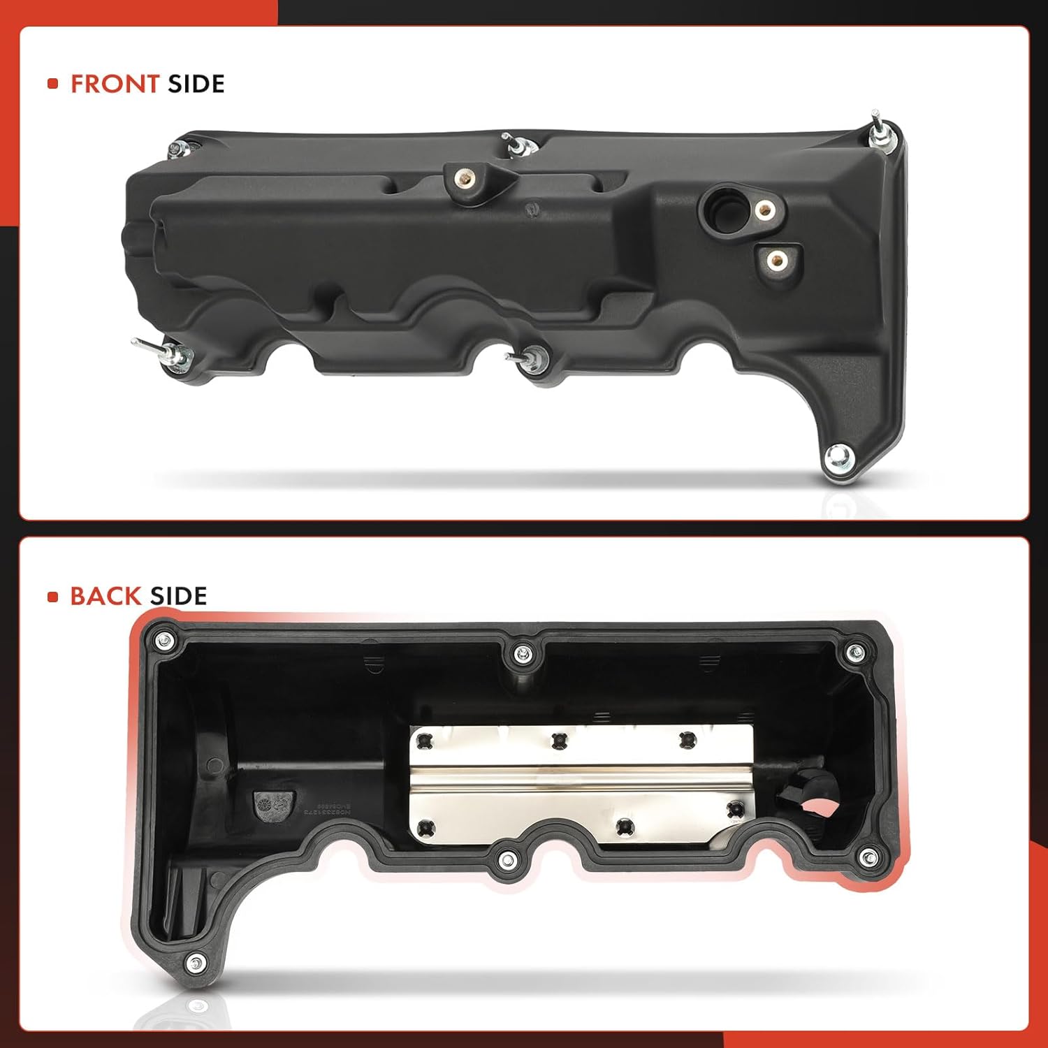 A-Premium Right Engine Valve Cover with Gasket and Bolts Compatible with Ford Explorer 2002-2003, Explorer Sport/Explorer Sport Trac/Ranger 2001-2003 & Mercury Mountaineer 2002-2003, 4.0L