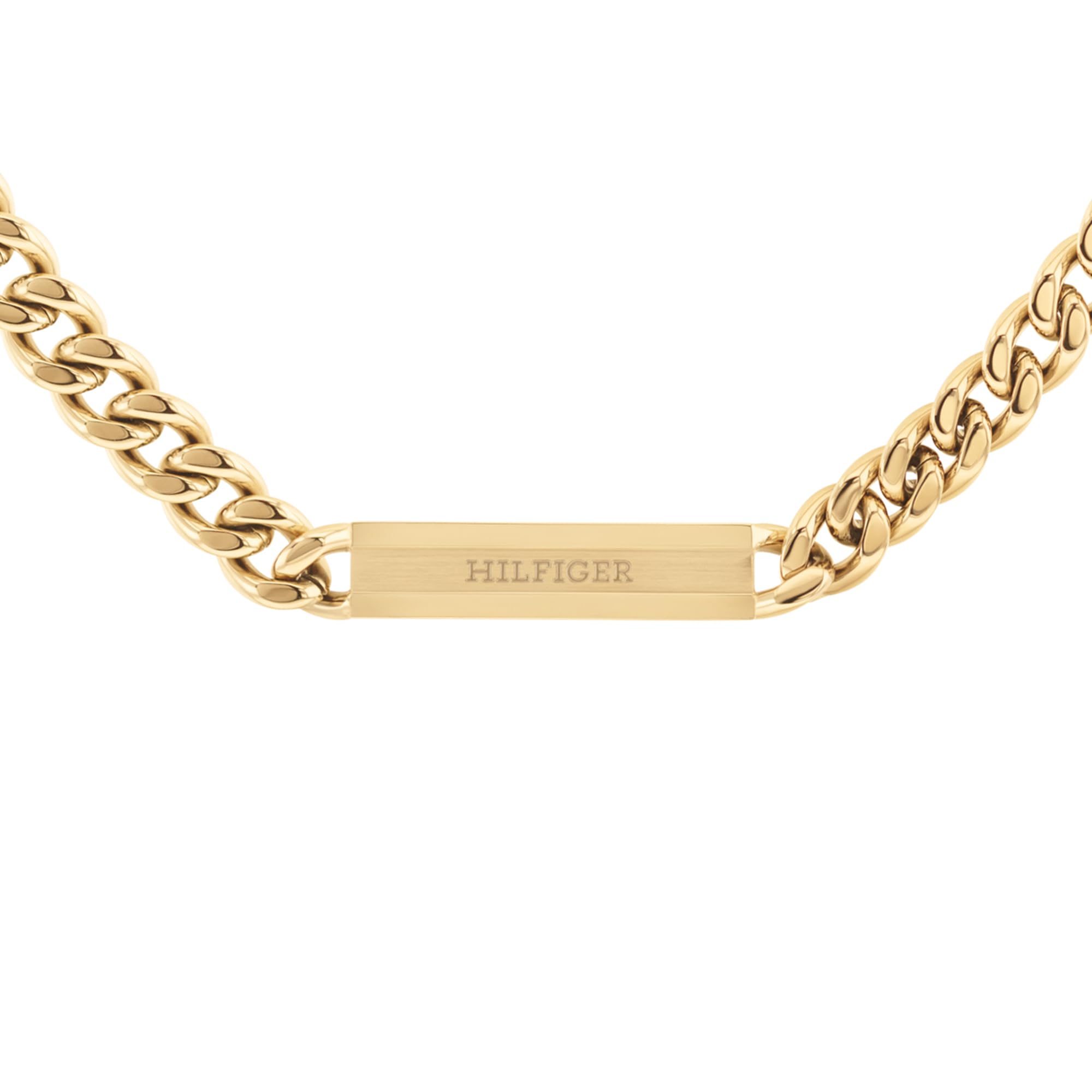 Tommy Hilfiger Naszyjnik z łańcuszkiem, biżuteria męska, żółte złoto-2790578
