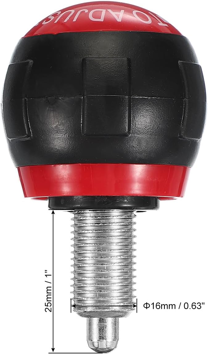 PATIKIL Pull-up Spring Knob Exercise Bike Pin Knob Screw Replacement Part for Fitness Equipment Bicycle image 2
