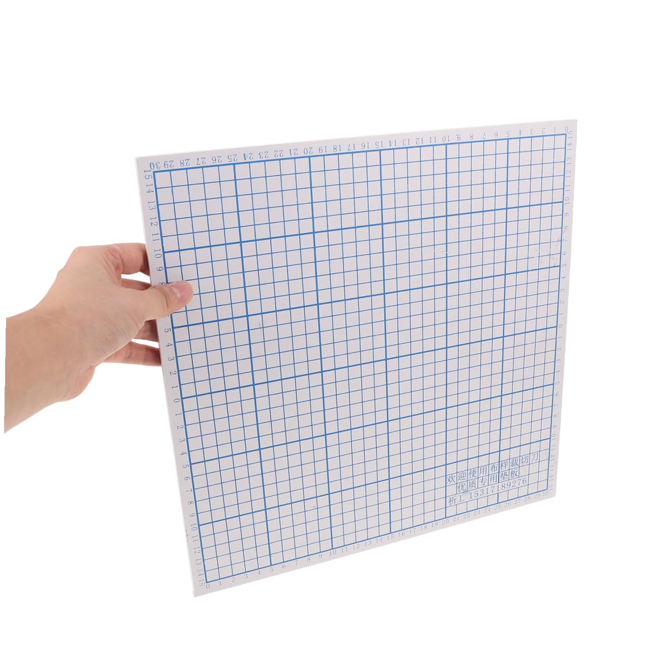 POPETPOP Tappetino per Taglierino Tessuto Griglia in Pvc ad Alta Durezza Antiscivolo Linee Visibili per Precisione di Cucito e Taglio
