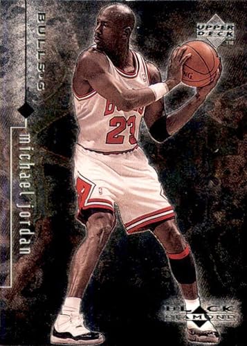 Miniatura 1 de 1998-99 Upper Deck Black Diamond #10 Michael Jordan NM-MT Chicago Bulls Basketball