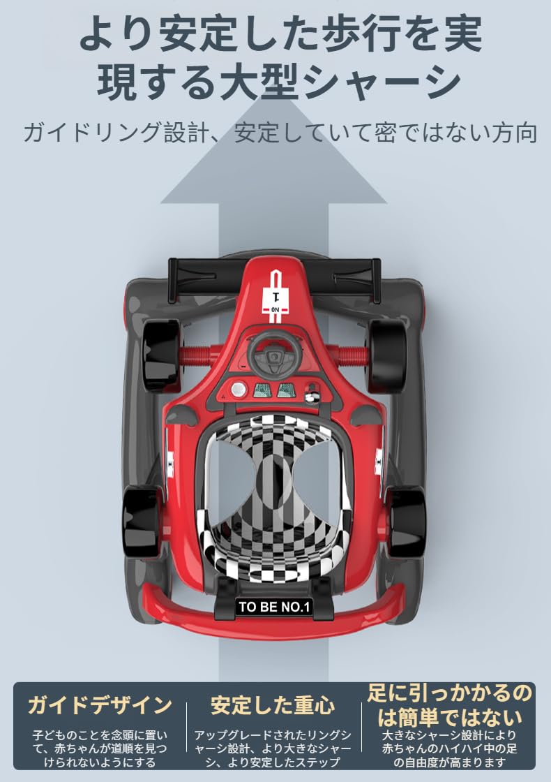 Amazon | [Lubiling]ベビーウォーカー 3WAY 歩行器 手押し車 乗用玩具