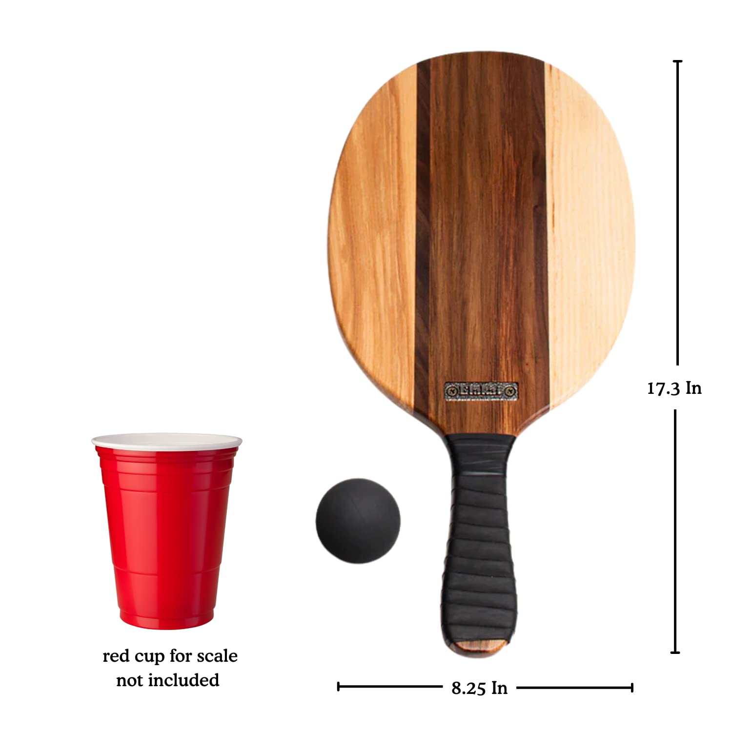 Elakai Outdoor Games for Adults and Family Premium Carry Bag Included Paddle Ball Set