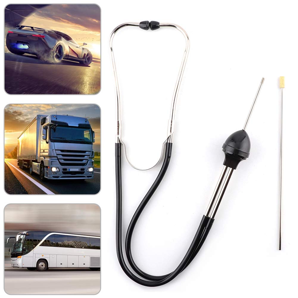 Outil tif d'outil de diagnostic de moteur de voiture de cylindre de mécanique automatique de stéthoscope mechanical stethoscopes mechanical noise detector cylinder noise detection stéthoscope mécaniq