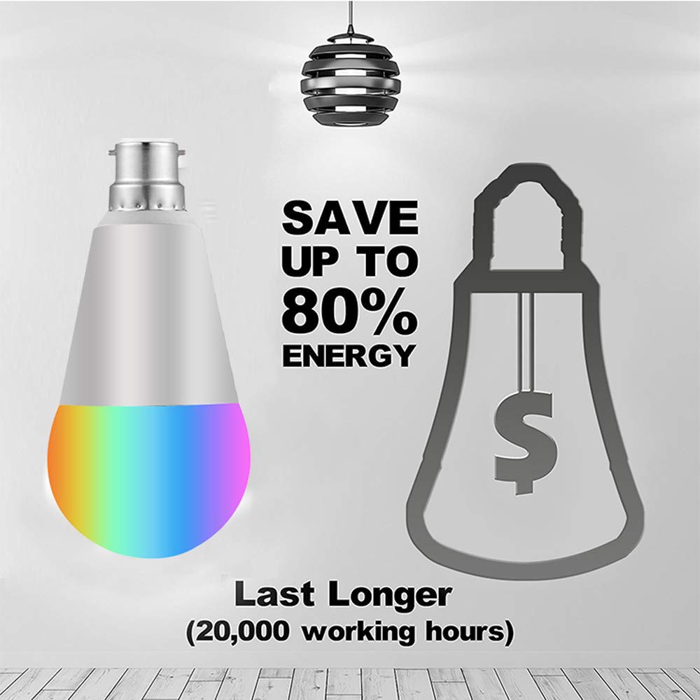 LUEDD Lampadina LED E14 Dimmerabile BXS35 Opale 4W 450 Lm 2700K - Foto 8