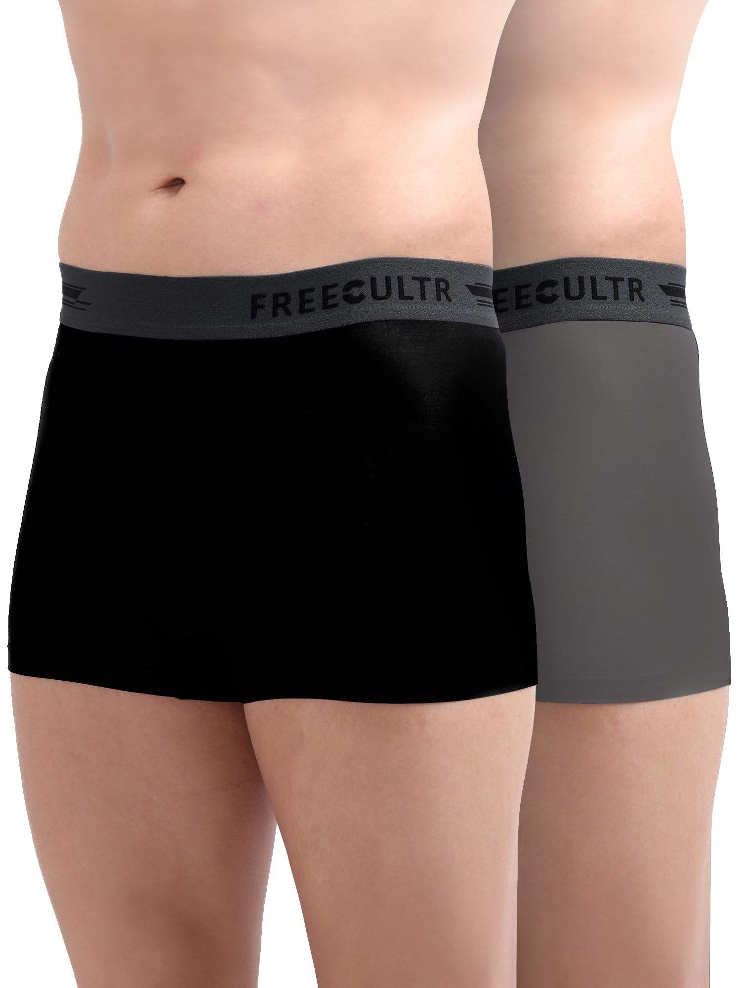 freecultr Men's Underwear Micromodal Airsoft Trunk Comfortable – Sweat Proof, Non-Itch, No Chafing, Ultra Soft & Breathable Fabric | Mens Underwear Combo Pack of 2-picture-58
