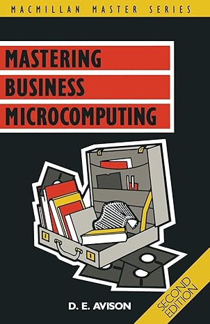 Mastering Business Microcomputing (Master Guides)-Wow! eBook