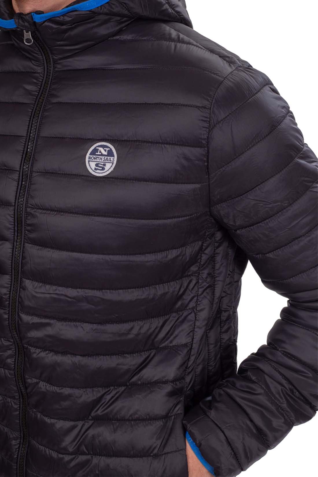 NORTH SAILS - Piumino Uomo con Profili Logo