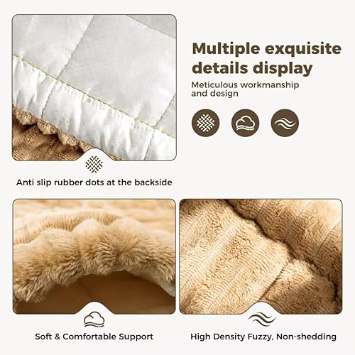 Miniatura 5 de Funda de sofá para perros, protector de sofá para mascotas, lavable, antideslizante, protección de muebles para sofá y sofá biplaza