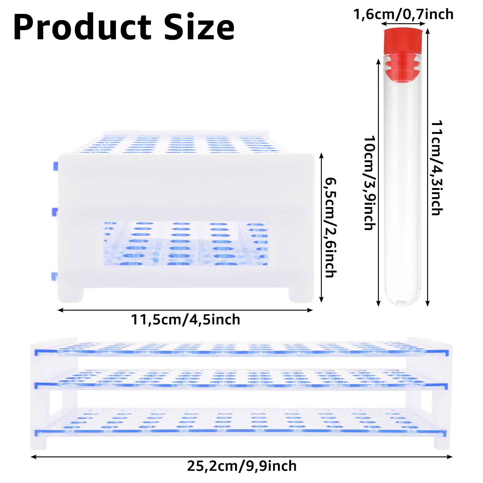 Flacon de Tube à essai en plastique de 1.5ml, 20 pièces, conteneur d' échantillon, bouchon à vis, bouteille pour poudre artisanale, fournitures de laboratoire de chimie pour l'école et le bureau Flacon de Tube à essai en plastique de 1.5ml, 20 pièces, conteneur d' échantillon, bouchon à vis, bouteille pour poudre artisanale, fournitures de laboratoire de chimie pour l'école et le bureau