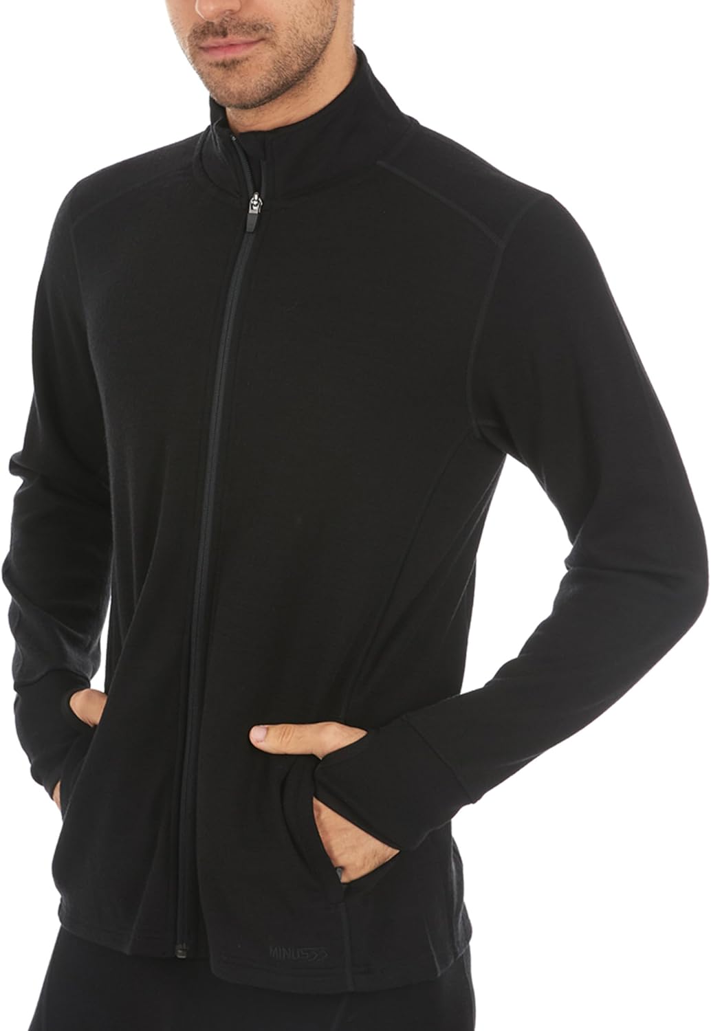 100% Merino Wool Full Zip - Men's Expedition Zip Up - Image 5
