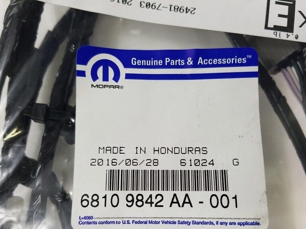 Mopar 68109842AA WIRING FRONT END LIGHTING