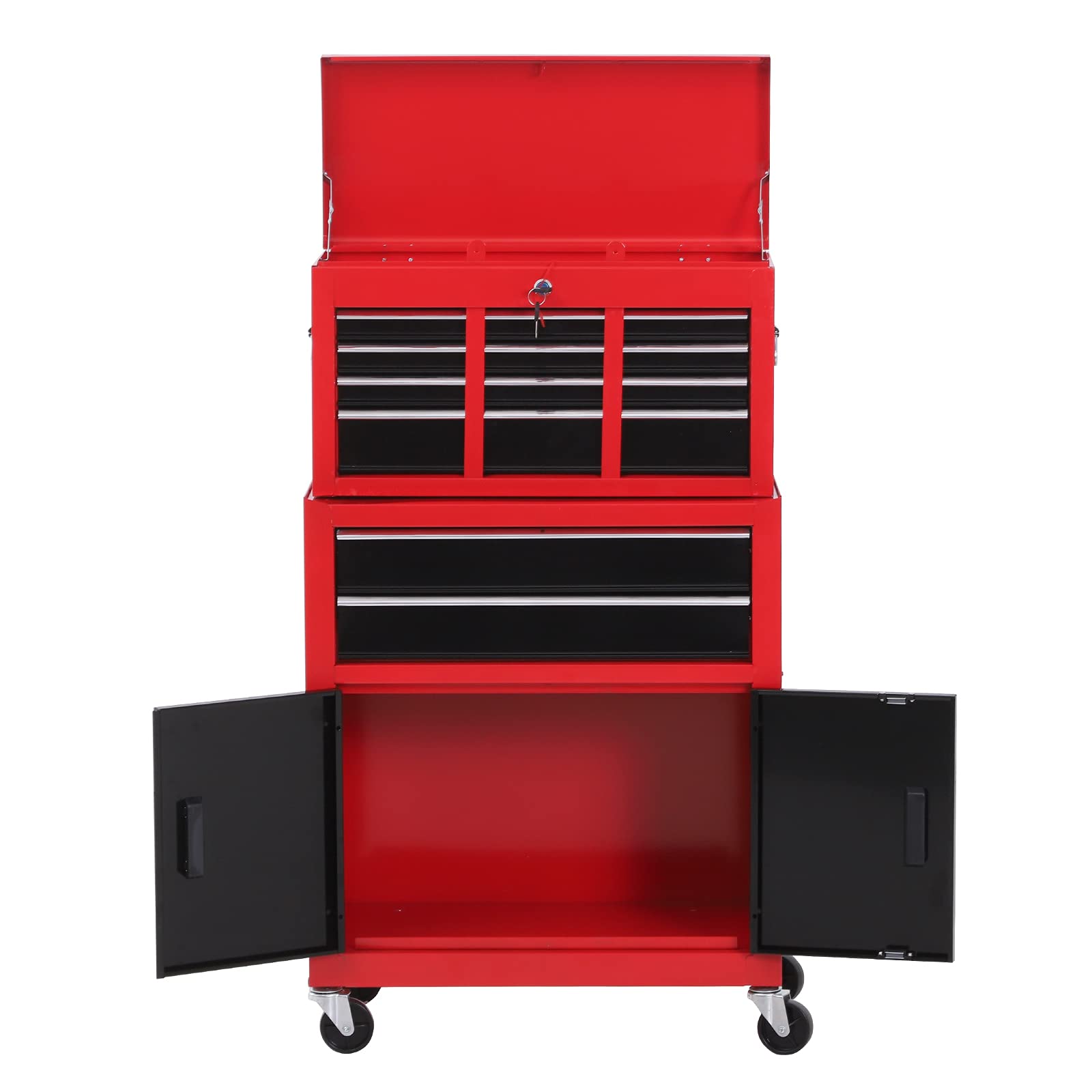 Buy Tool Chest, Metal Tool on Wheels with 6 Drawers
