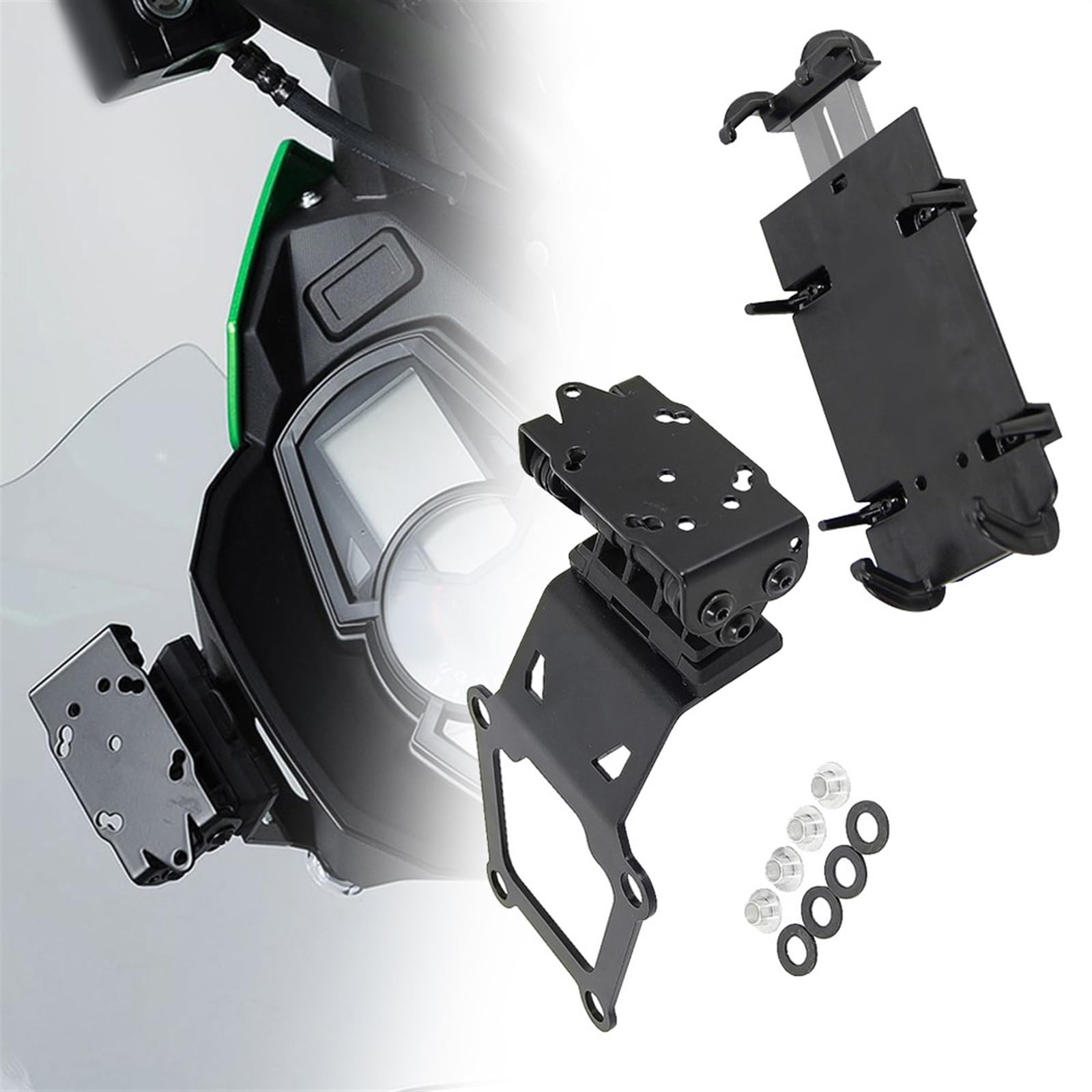 2016 2017 2018 2019 2020 2021 Motorcycle Accessories for Versys X300 Navigation Bracket GPS Mount for Kawasaki for Versys-X300