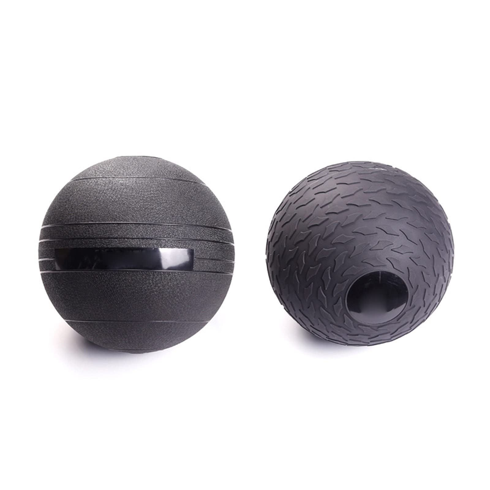 Piłki do ćwiczeń, Piłka lekarska Slam Ball Medicine-Ball bez odbicia 8-20 lbs Piłka ścienna do kulturystyki i fitness - antypoślizgowa guma teksturowana,20 lbs