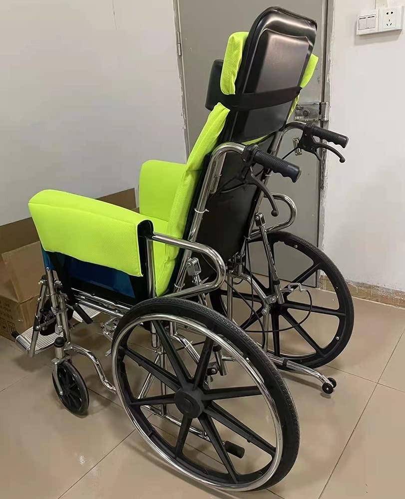 REMEK Cojin Antiescaras para Silla De Ruedas, CojíN De Silla De Ruedas CojíN De Asiento con Soporte Lumbar Antiescaras Almohada De Silla De Oficina