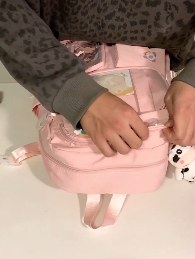 HORHREAR Kawaii Rucksack 5-teiliges Set Für Schule, Niedlicher