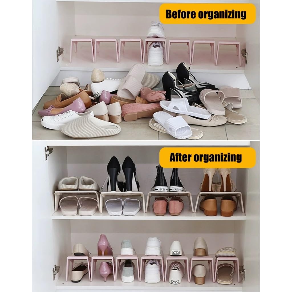 Empileur de Chaussures, Organisateur Fentes pour à Double Couche