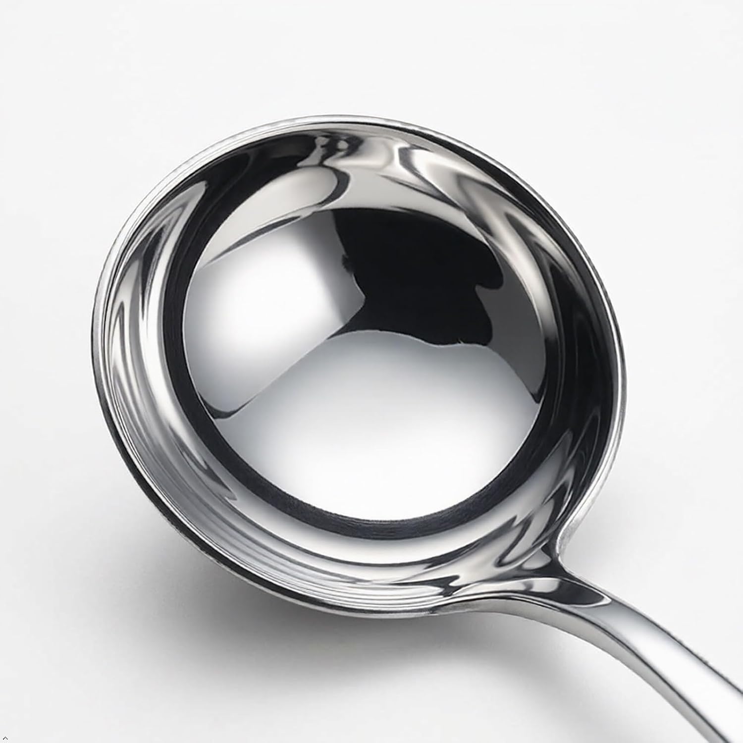 2-Piece Stainless Steel Gravy Soup Spoon, Small Gravy Ladle Soup