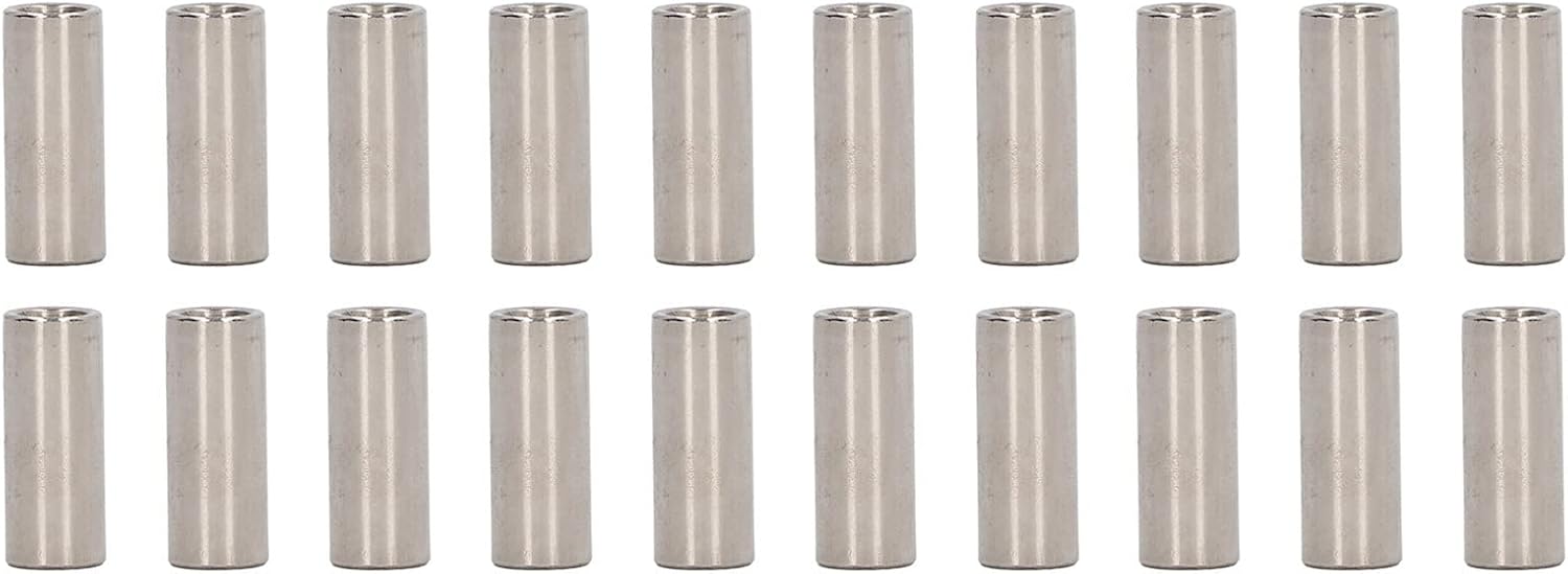 M5 Coupling Nuts, Rustproof Stainless Steel, Sturdy and Easy to Install, 20 Pack for DIY, Home Improvement and Repairs