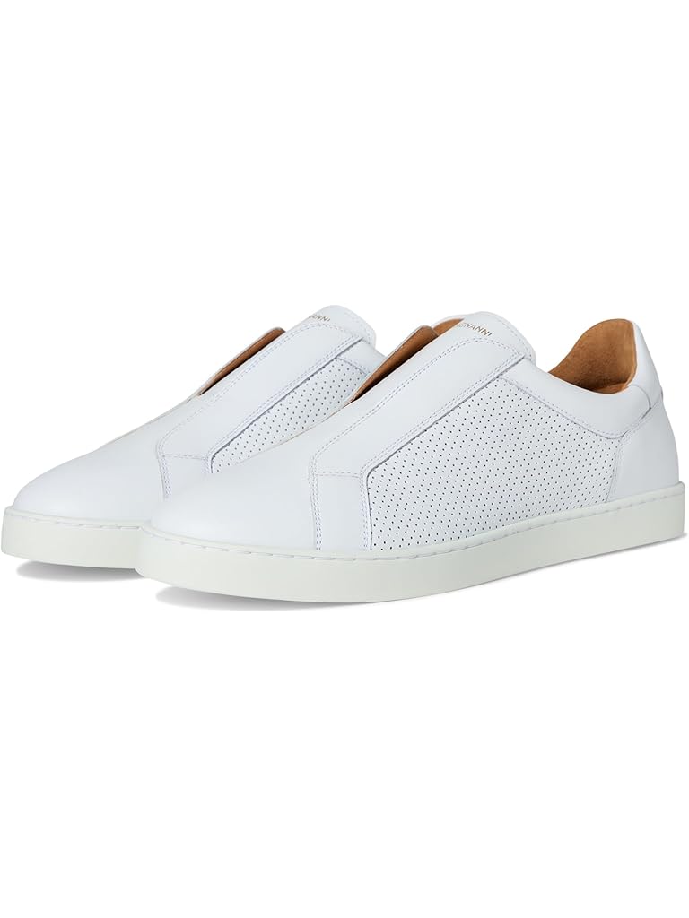White Magnanni Costa Slip Perf