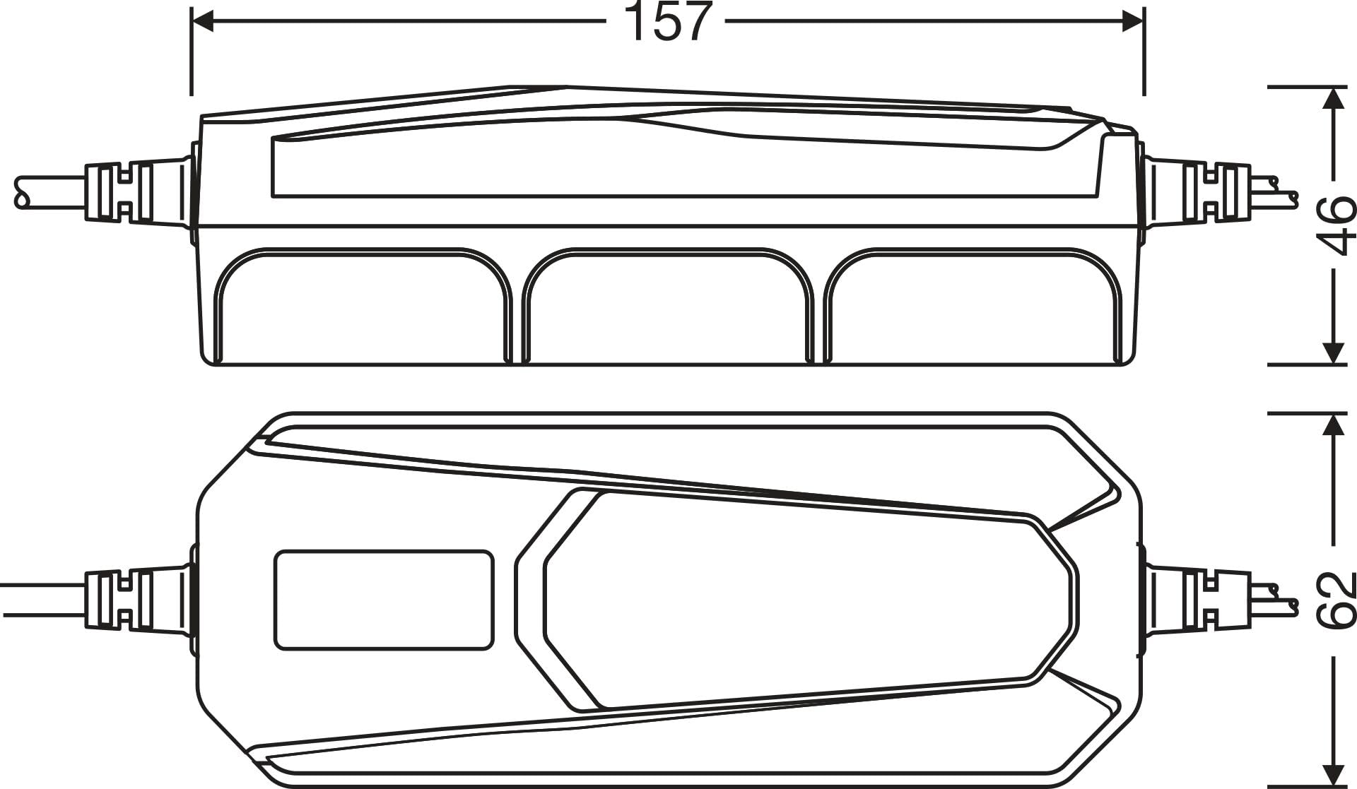 OSRAM BATTERYcharge 405 ESSENTIAL, inteligentna ładowarka 5 A i urządzenie do konserwacji akumulatorów, do pojazdów 6 V i 12 V, długość kabla 3 m, zabezpieczenie przed odwrotną polaryzacją i zwarciem