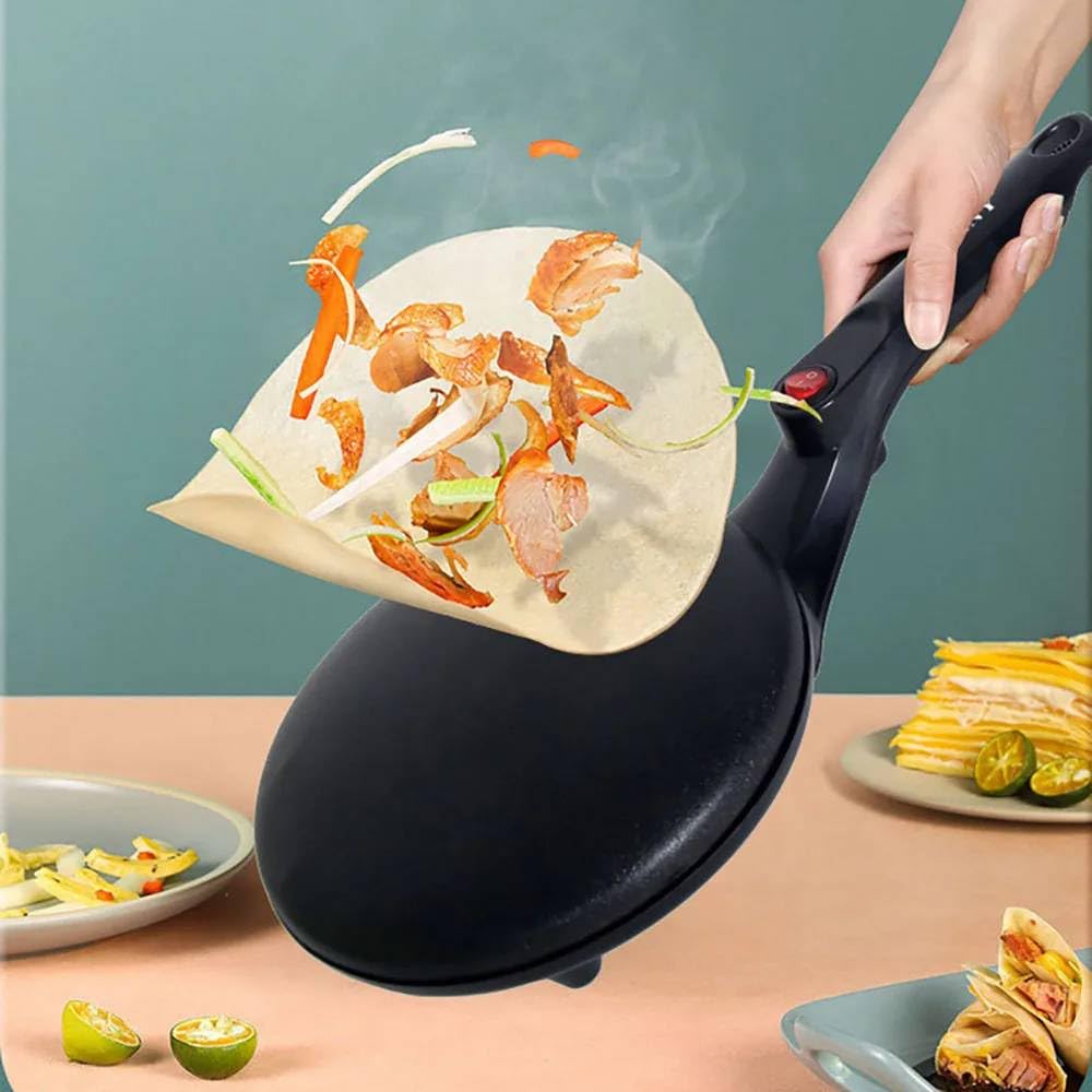 Electric Pancake & Pastry Maker: Instant Heating for Perfect Pancakes Spring Rolls & More-image-46