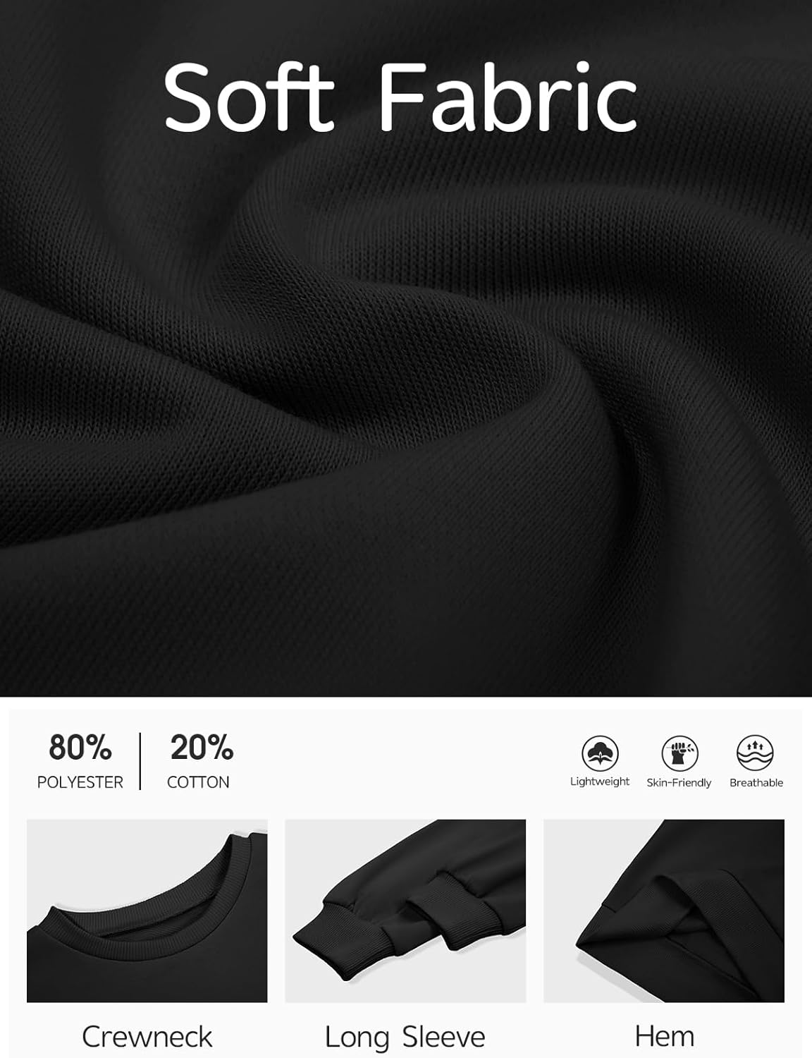 Haloumoning Girls Crewneck Sweatshirts Kids Casual Long Sleeve Loose Tops Fall Comfy Lightweight Pullovers 5-14 Years - Image 5