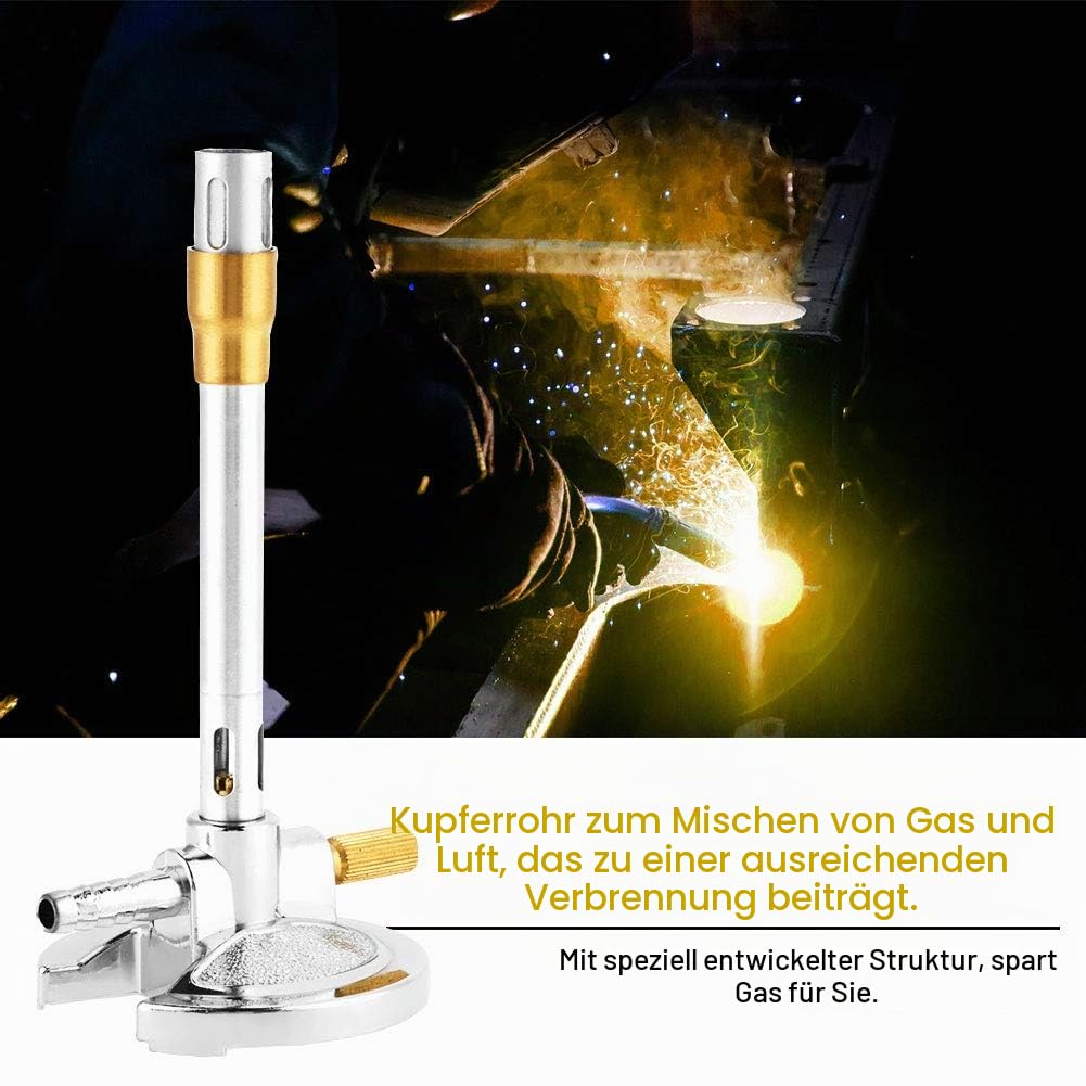 Bunsenbrenner Flüssigpropan Einrohr-Gasleuchte für Laborheizgeräte