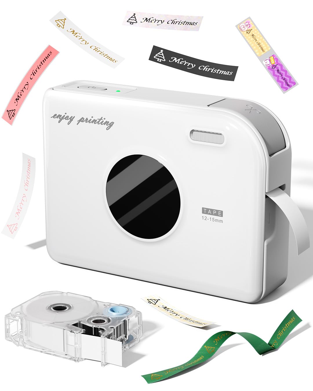 Phomemo Ribbon Printer, A30 Mini Label Maker Machine with Waterproof Labels