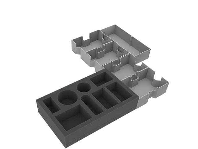 Foto 7 de 8 de Feldherr Organizador Bandeja de Espuma Compatible con Gloomhaven: Jaws of The Lion - Caja del Juego de Mesa