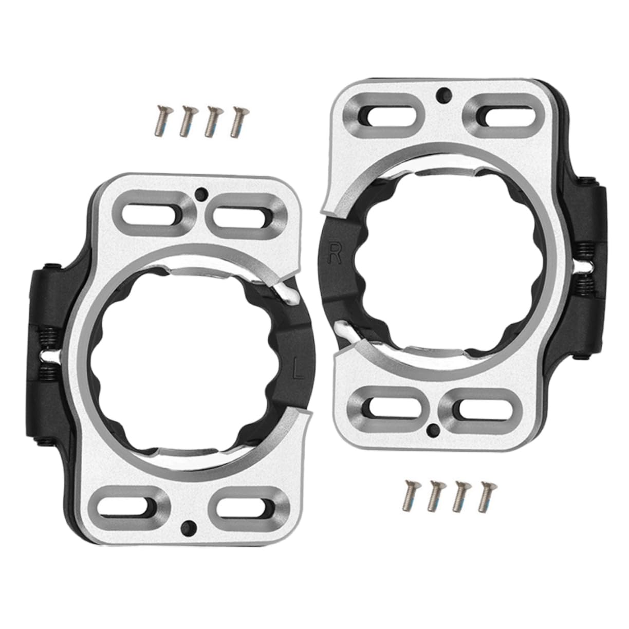 ifundom 2pcs Cycling Cleats for Road and Mountain and Pedal Clip Versatile Shoe for Enhanced Riding Performance