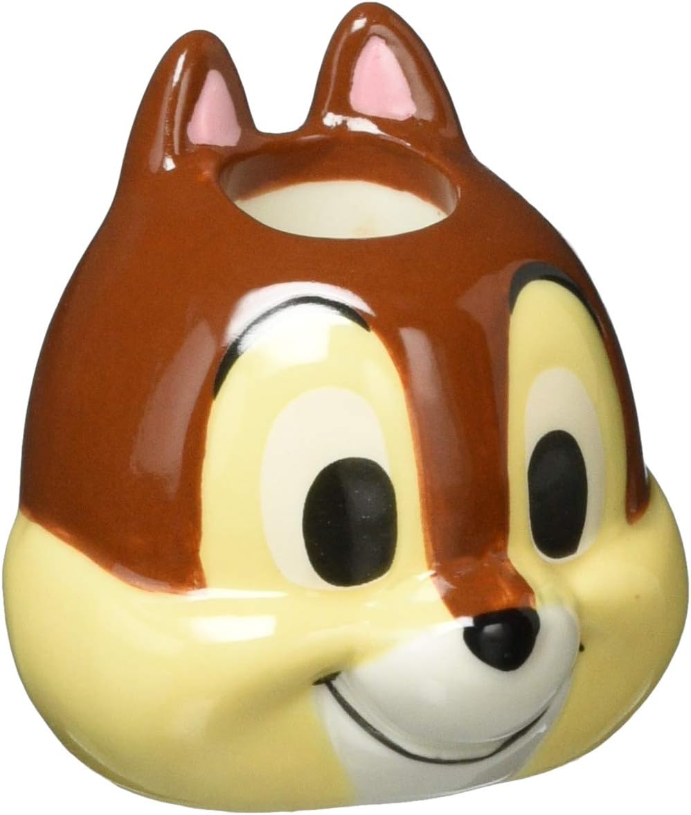 Disney Chip and Dale Toothbrush Holder Brown