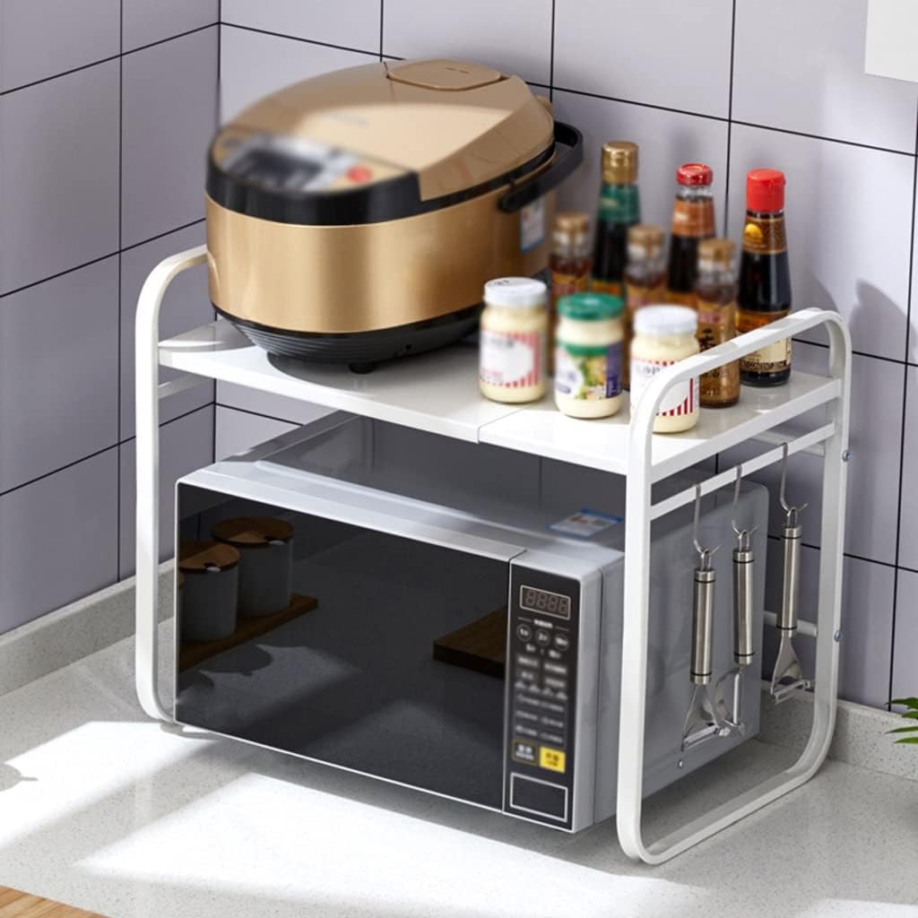 Kitchen Rack Microwave Oven Storage Removable Cabinet Tableware