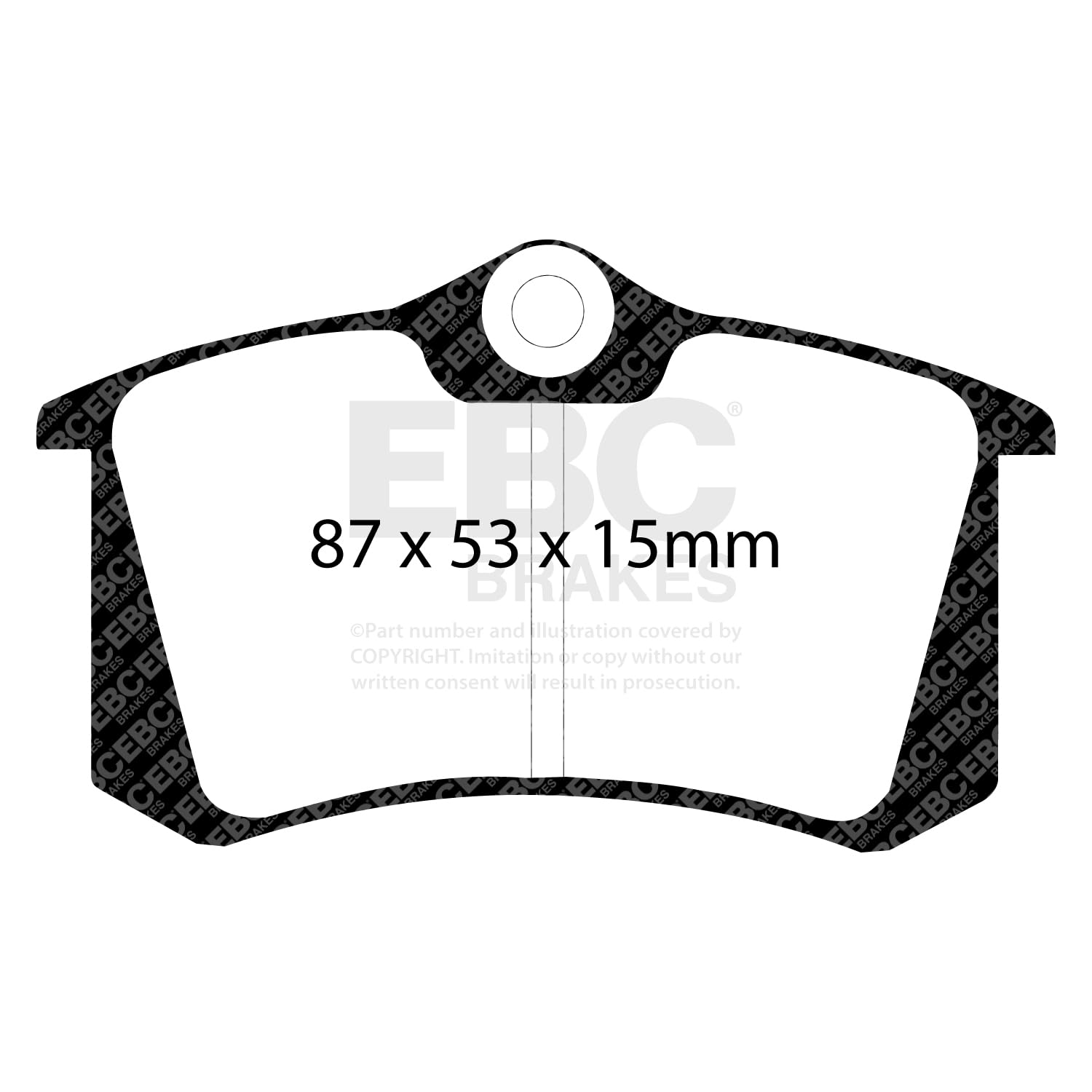 EBC Ultimax Blackstuff OE / OEM Standard Replacement