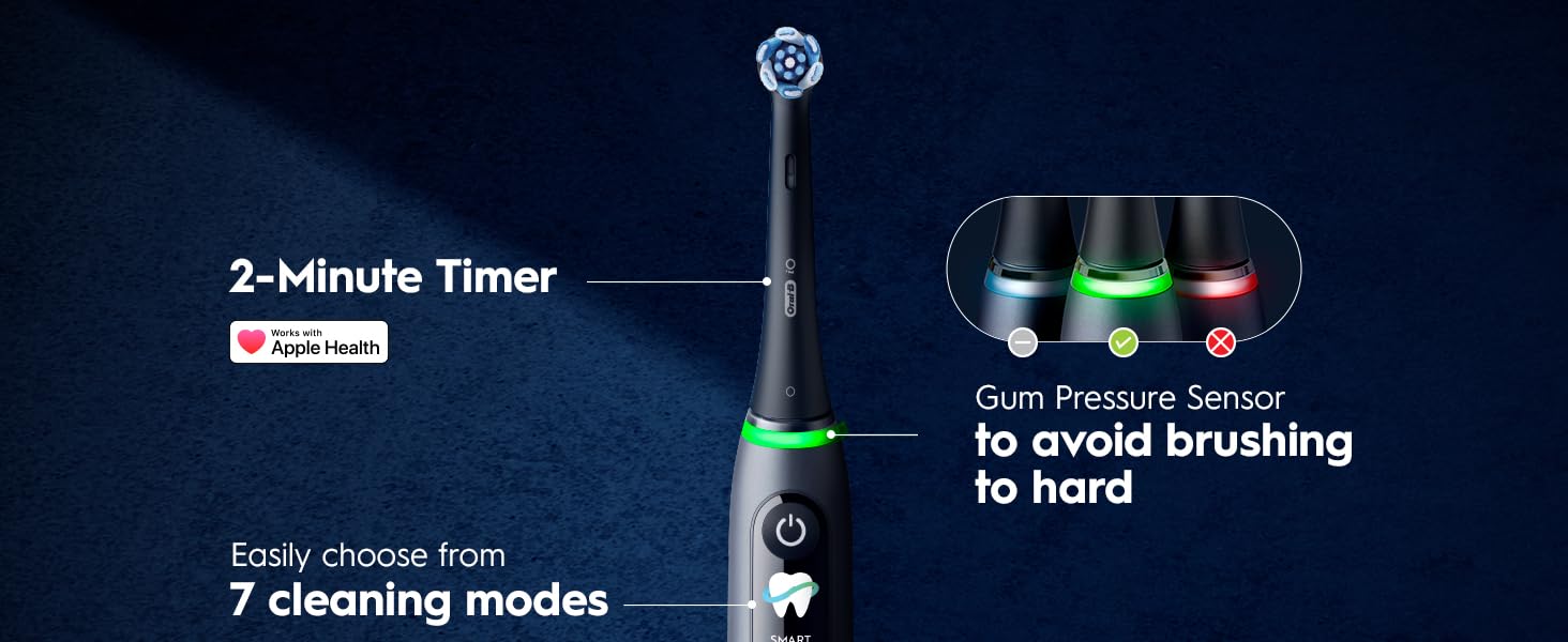 Oral-B iO Series 9 - Cepillo de dientes eléctrico con 4 cabezales de cepillo de repuesto, alabastro blanco