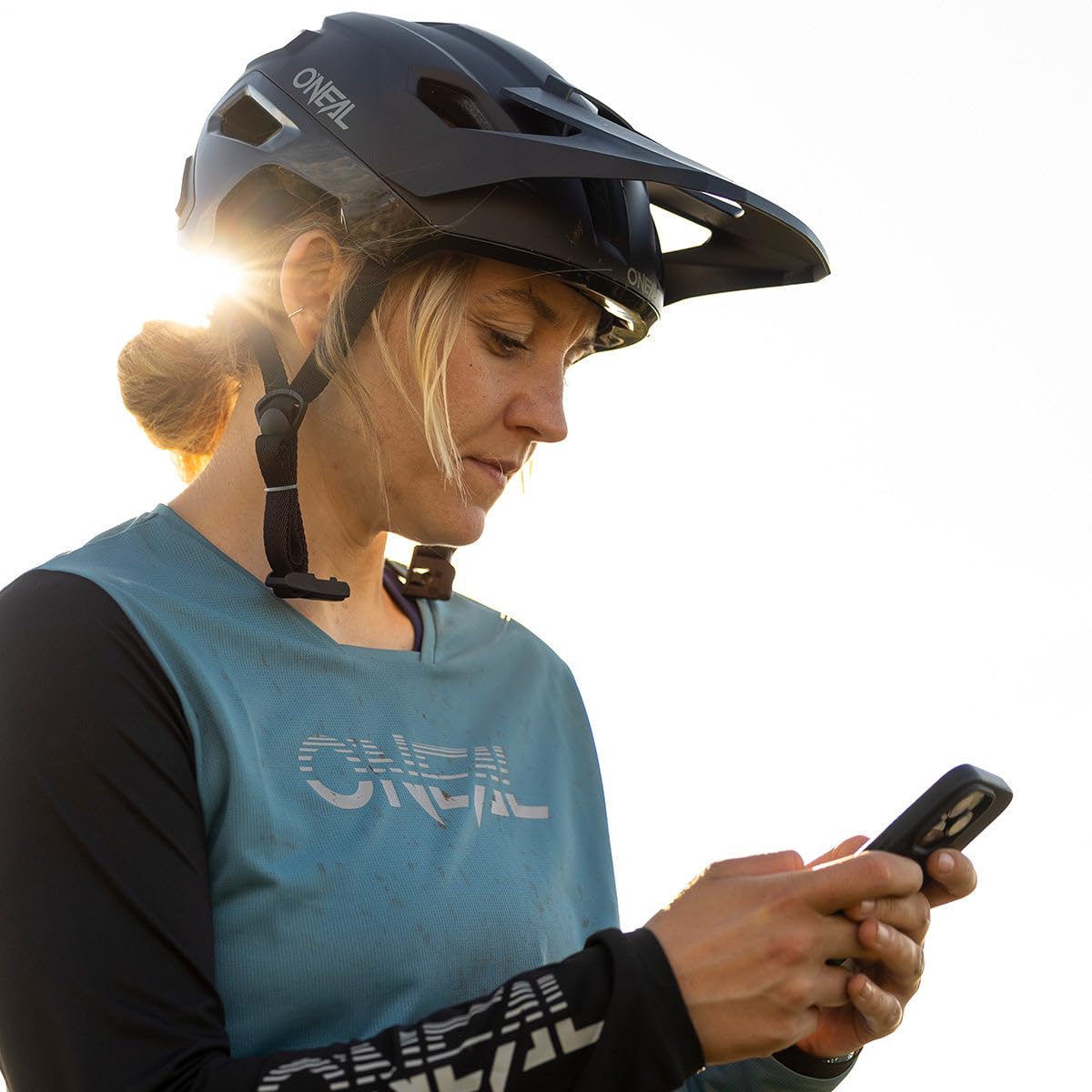 O'NEAL TRAILFINDER Evo Helmet Solid Schwarz/Größe L/XL