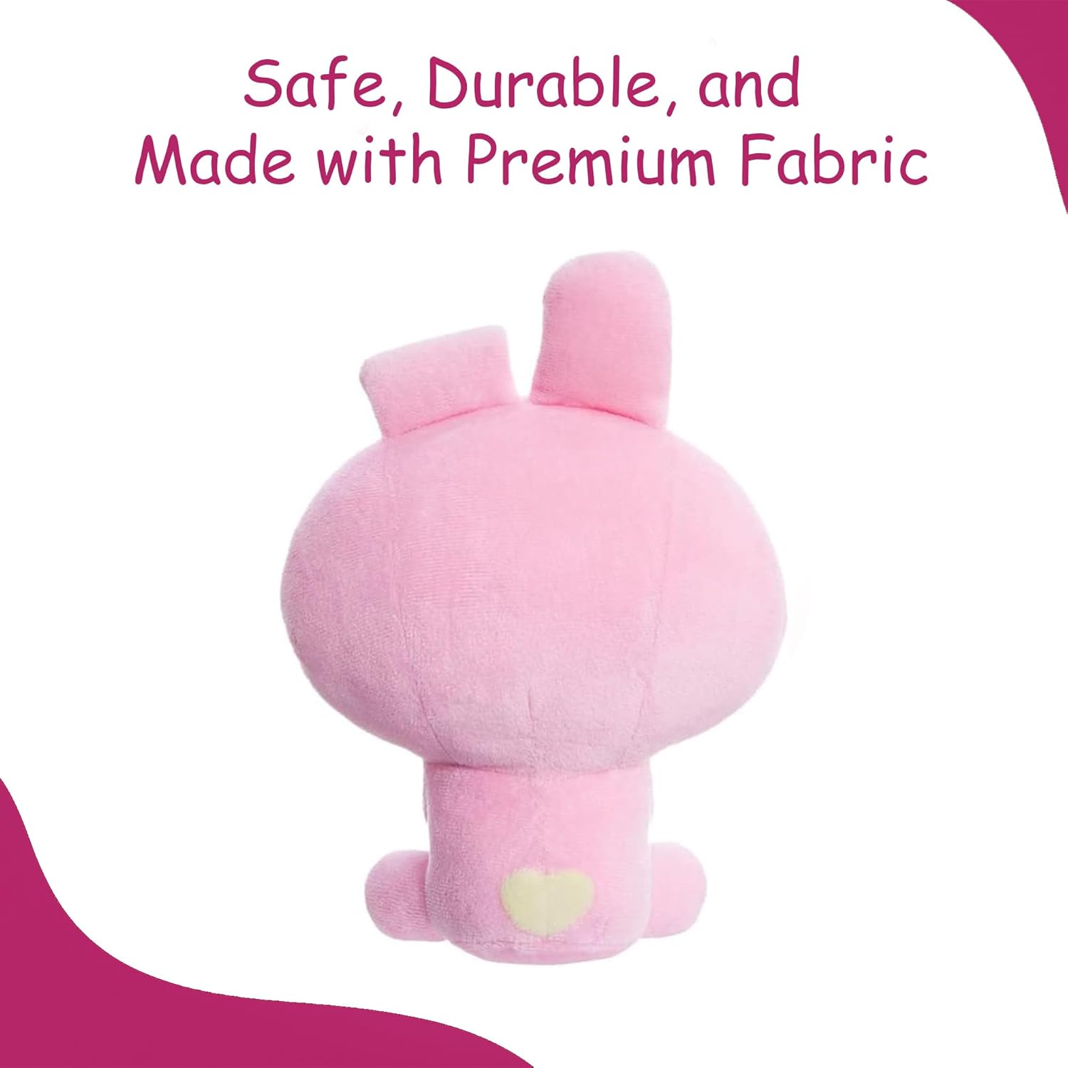 Aurora, 61472, BT21 Official Goods, Baby COOKY Sitting Doll 8", Soft Toy, Pink