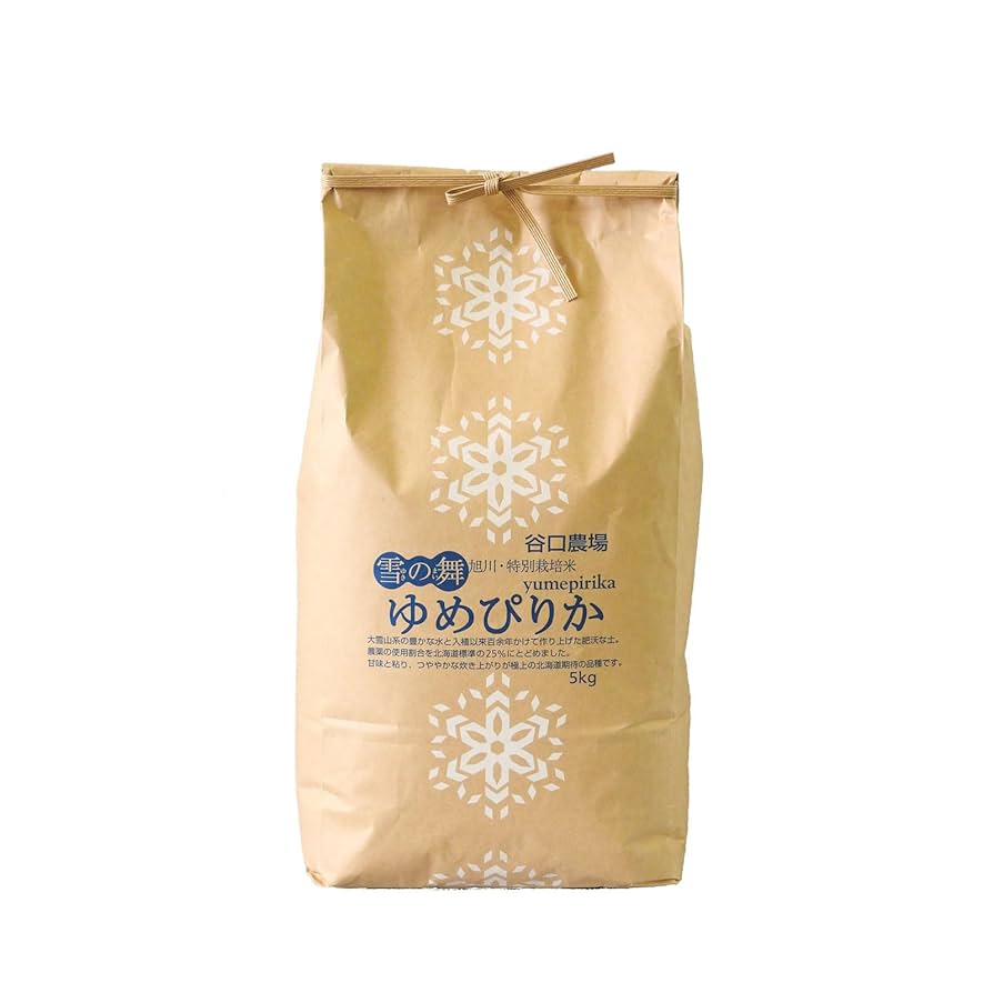 ゆめぺりか 特別栽培米 北海道産ゆめぴりか 普通精米 5kg| コープこうべネット
